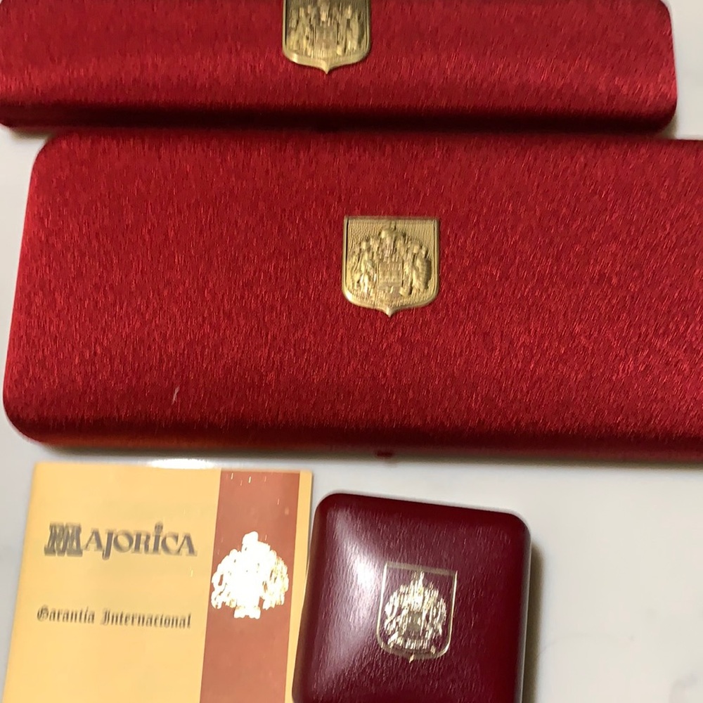 Beautiful set of Majorca Pearls